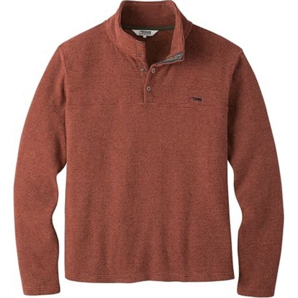 Mountain Khakis Other - Mountain Khakis Men's Zip-Up Sweater in Rust